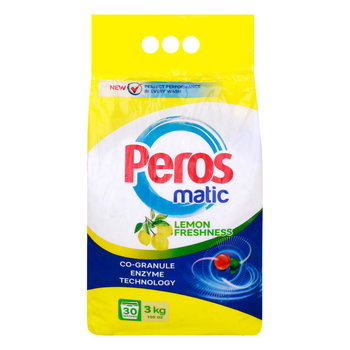 Peros Matic Lemon Freshness Washing Powder 3kg