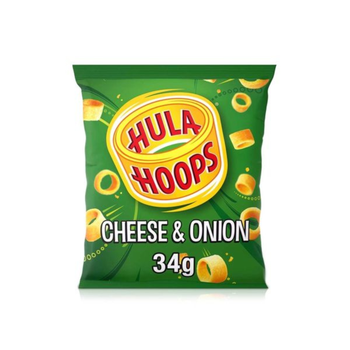 Hula Hoops Cheese & Onion Chips 34g