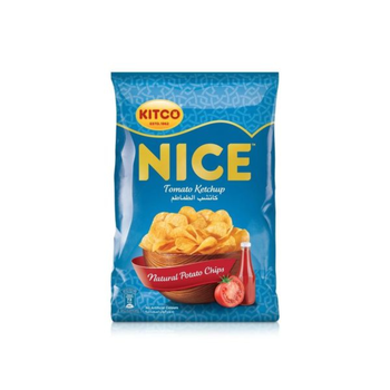 كتكو نايس بطاطا شيبس طبيعية بنكهة كاتشاب الطماطم 21جرام
