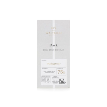 Waitrose No.1 Madagascan Dark Chocolate 75% 100g