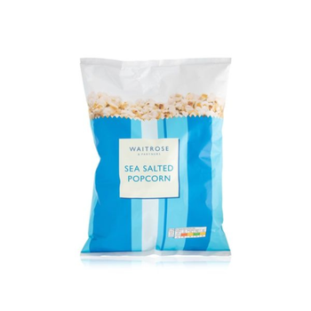 Waitrose Sea Salted Popcorn 80g