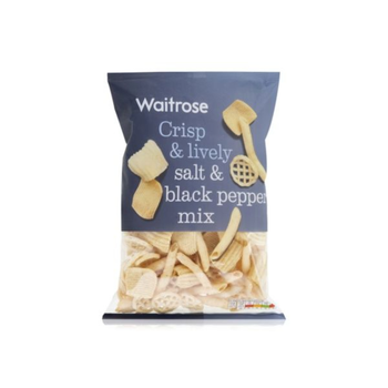 Waitrose Crisp Salt & Black Pepper Mix 150g