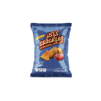 نادك كراكليز رقائق بطاطس بطعم الكاتشب 21جرام