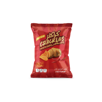 نادك كراكليز رقائق بطاطس بطعم الفلفل الحار 21جرام