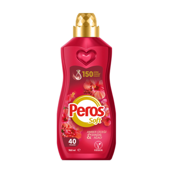 Peros Soft Amber & Sandal Fabric Softener 960ml