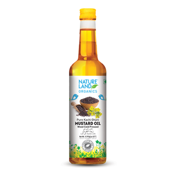 Natureland Organics Pure Mustard Oil 1L