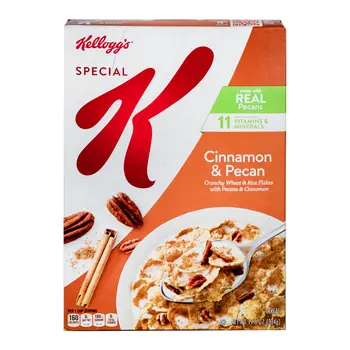 Kellogg's Special K Cinnamon & Pecan Cereal 334g