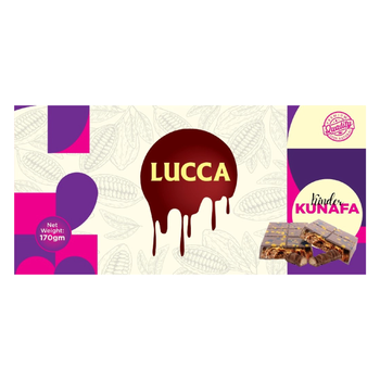 لوكا لوح شوكولاتة كنافة بالكندر 170جرام