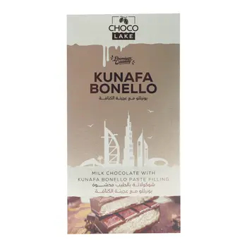شوكو ليك شوكولاتة الحليب محشوة بونيلو مع عجينة الكنافة 190جرام