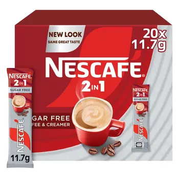 Nescafe 2in1 Sugar-Free Classic Coffee 20x11.7g