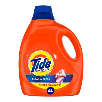 Tide Power Gel Laundry Detergent 4L