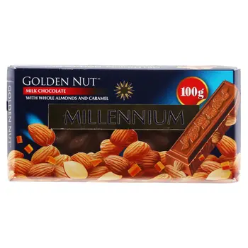 Millennium Golden Nut Milk Chocolate 100g