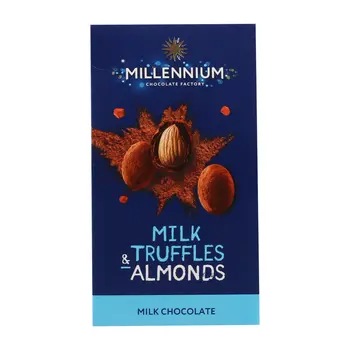 Millennium Milk Chocolate Almond Truffles 100g