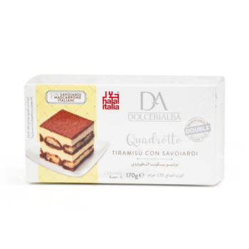 Dolceria Alba Quadrotto Tiramisu 170g