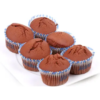 Danube Bakery Dark Choco Cup Cake 6 Pieces