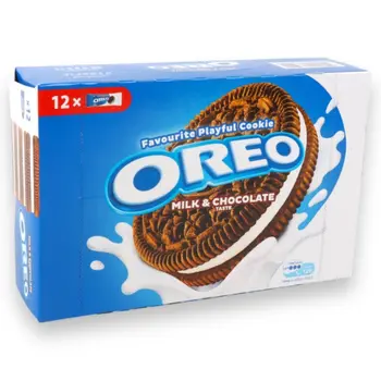 اوريو بسكويت بطعم الشوكولاتة و الحليب 12×36جرام