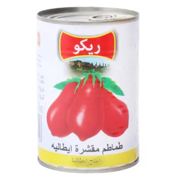 ريكو طماطم مقشرة 400جرام