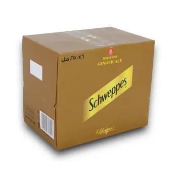 Schweppes Ginger Ale Soft Drink 6x250ml