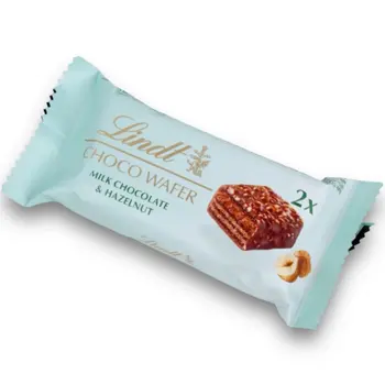 ليندت شوكو ويفر بشوكولاتة بالحليب و البندق 30جرام