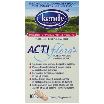 Kendy Actiflora Probiotic Vcaps 100 Count