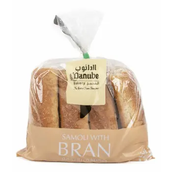 مخبز الدانوب خبز  صامولي نخالة 1قطعة