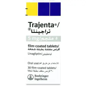 Boehringer Ingelheim Trajenta Linagliptin Tablets 5mg 30 Count