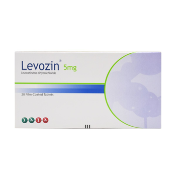 Levozin Levocetirizine Tablets 5mg 20 Count