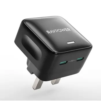 RAVPower 35W 2-Port Wall Charger Black