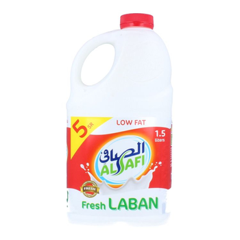 الصافي لبن قليل الدسم 1.5 لتر