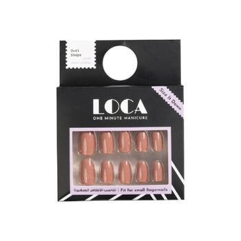 Loca One Minute Manicure Oval Mini Nude #6