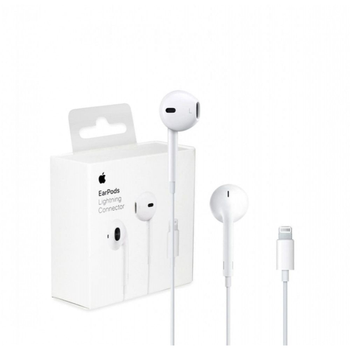 سماعة سلك اصلي من ابل بمنفذ لايتينينج