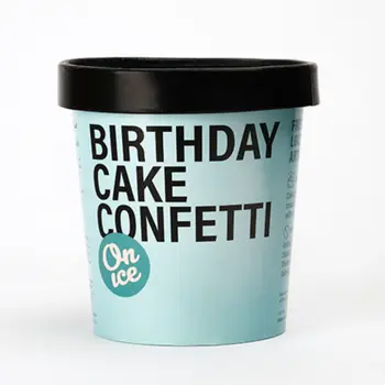 On Ice Birthday Cake Confetti Ice Cream 473ml