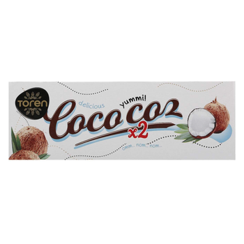 Toren Coco Coz Coconut Bar With Milk Compound Chocolate 50g