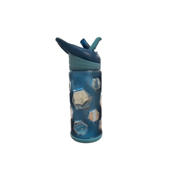 Coolgear Water Bottle Hexagon Blue16Oz