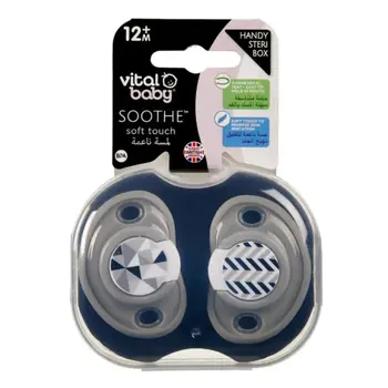 Vital Baby Soothe Soft Touch Soother 2 Pieces