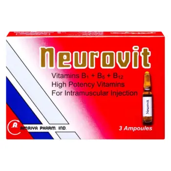 Neurovit High Potency Vitamin B Complex Ampoules 3 Pack