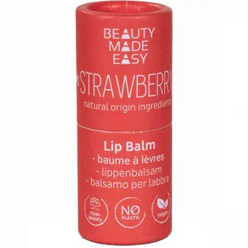 بيوتي مايد إيزي مرطب شفاه على شكل أنبوب ورقي بنكهة الفراولة 5.5جرام