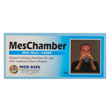 MES-KON Valved Inhalation Mask Large