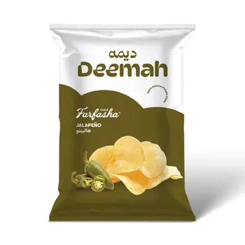 Deemah Jalapeno Farfasha Potato Chips 75g