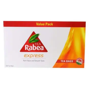 Rabea Express Rich Flavor Tea Bags 200 Pieces