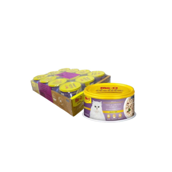 Meo Deluxe Chicken & Tuna Canned Food 24x80g