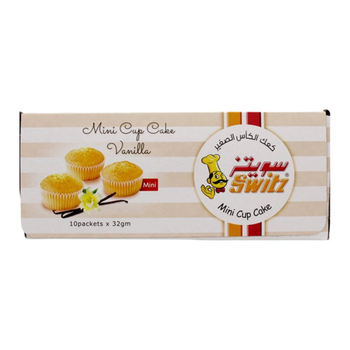 Switz Vanilla Mini Cup Cake 10x32g