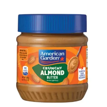 American Garden Crunchy Almond Butter 340g