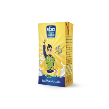 Nadec Banana Long Life Milk 125ml