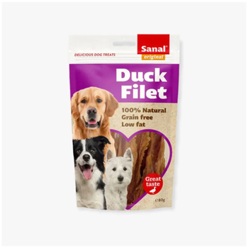 Sanal Original Duck Fillet Dog Treat 80g