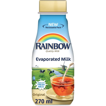 أبو قوس حليب مبخر قابل لإعادة الجراملق 270مل