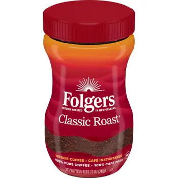 Folgers Classic Roast Instant Coffee 340g