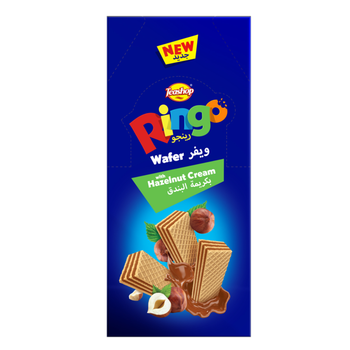 Teashop Ringo Hazelnut Wafer 12x40g