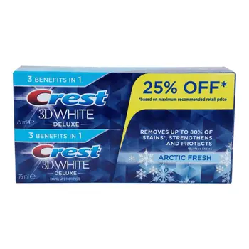 Crest 3D White Arctic Fresh Toothpaste 75ml