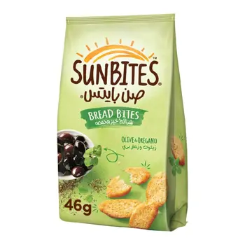 Sunbites Olive & Oregano Bread Bites 50g